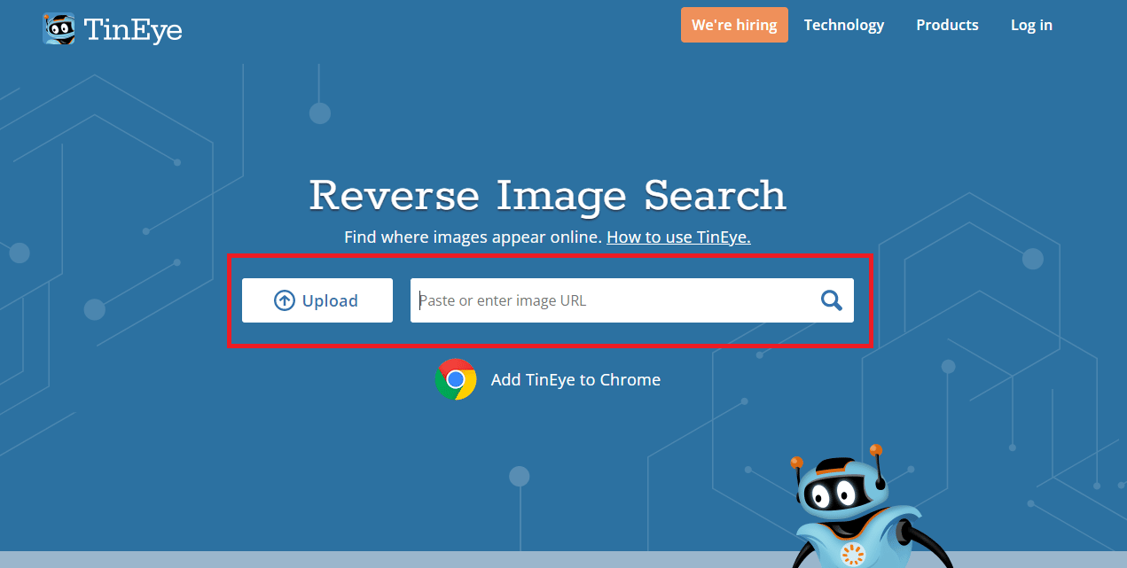 Click on Upload