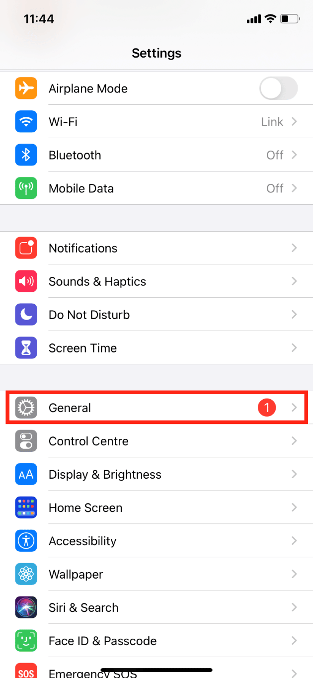 Tap on General. How to Tell If Your iPhone Has a Virus | How to Update Cell Towers on MetroPCS