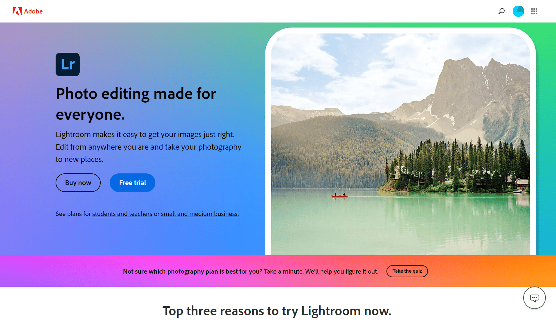 Adobe Lightroom Photo Editor | unedit someone else's photo