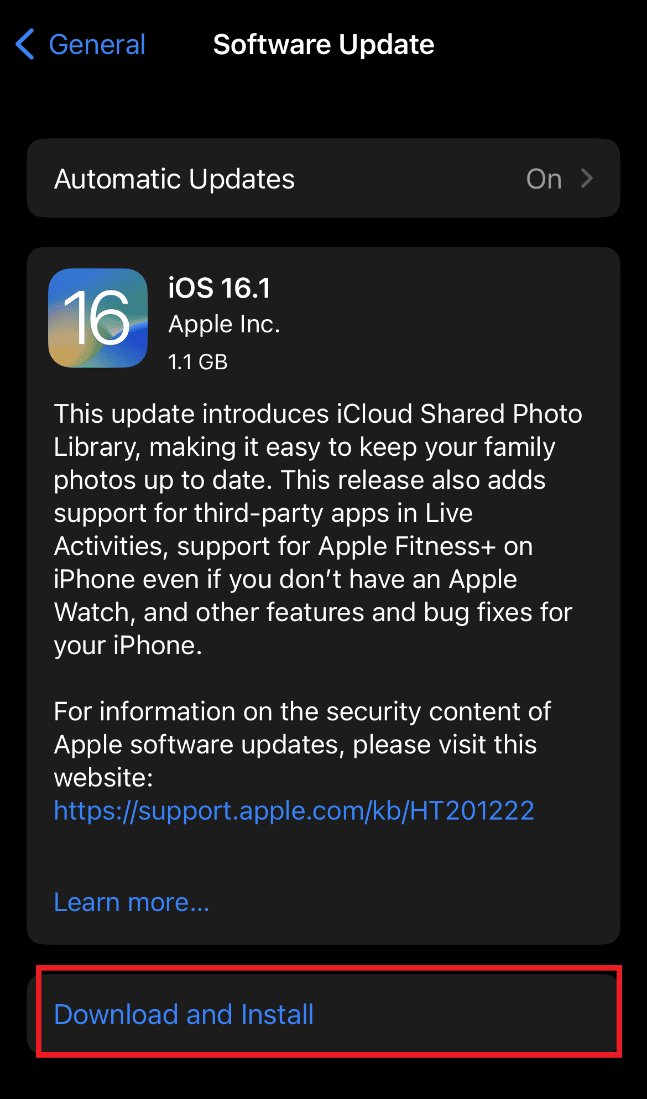  Tap on Download and Install