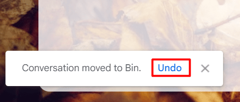 an undo button that instantly restores your lost drafts