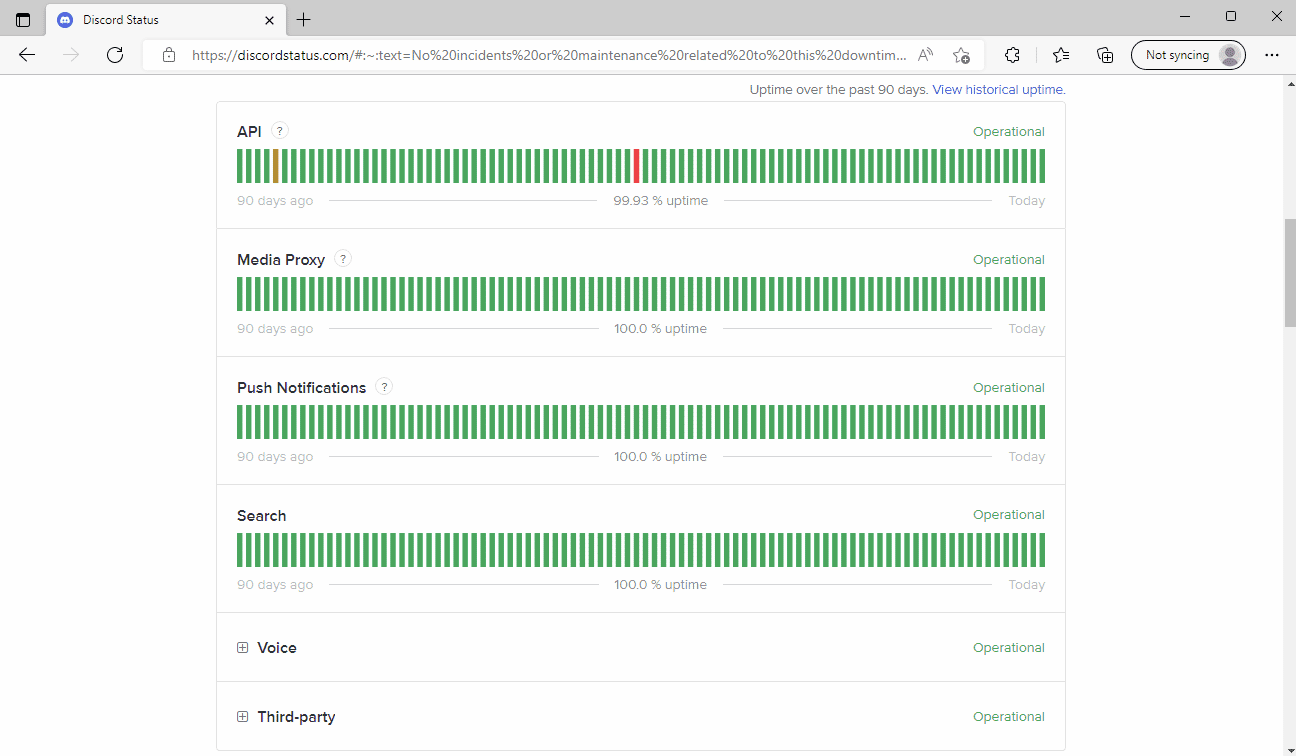 discord server status page