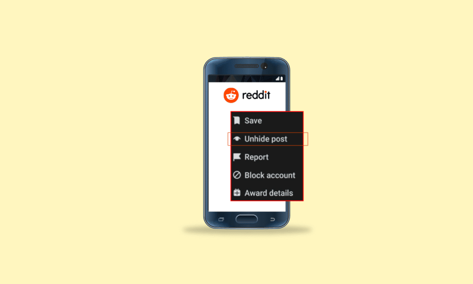 How to Unhide Posts on Reddit on Android