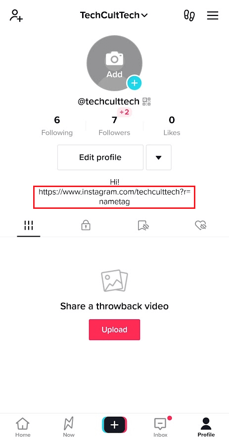 Link in the TikTok Bio