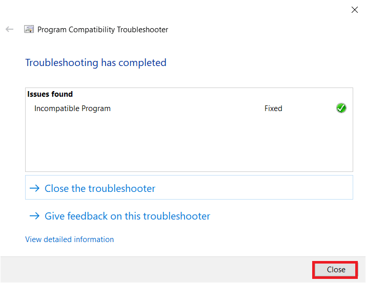 click on close button. Fix AppHangB1 Error on Steam
