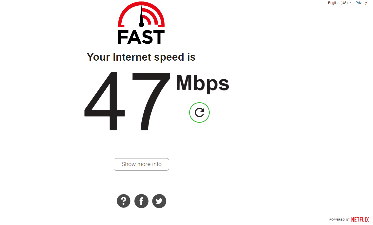 fast.com website