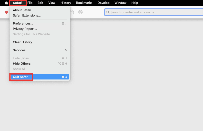 click on the application name on the menu bar and click on Quit. Fix Keka Error Code 2 on macOS
