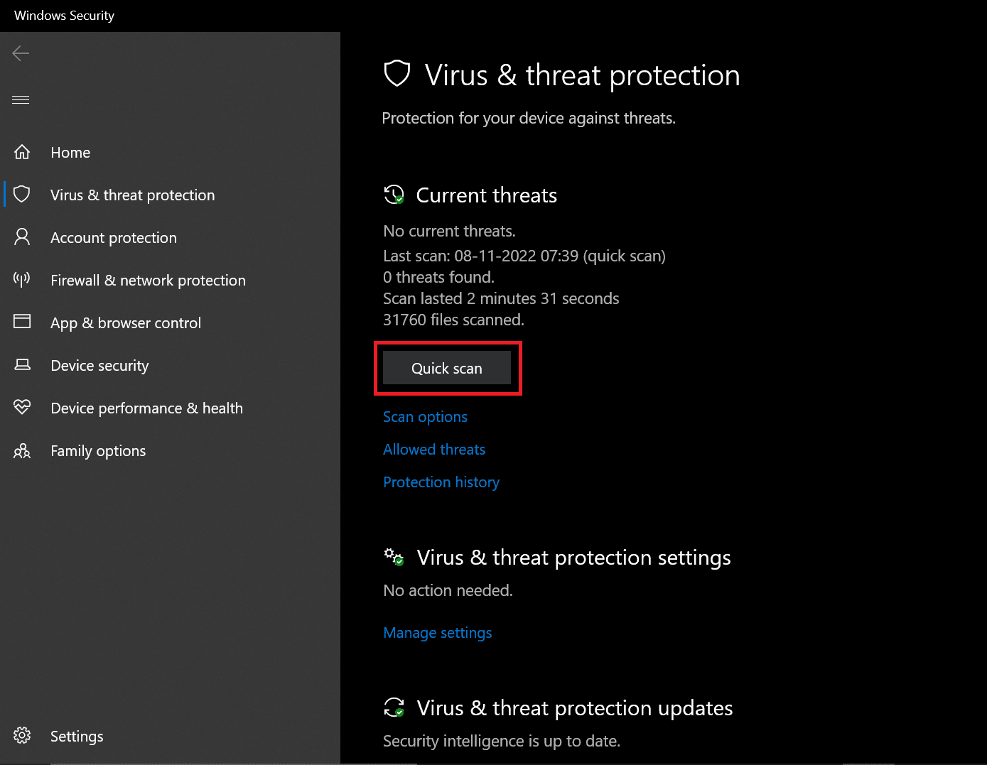 Quick scan. Fix Windows Keep Asking for My Credentials Error