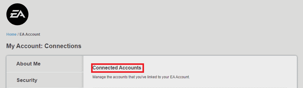 You will see all your Connected Accounts in the right panel. If your Xbox account is connected, you will see your Xbox Gamertag here