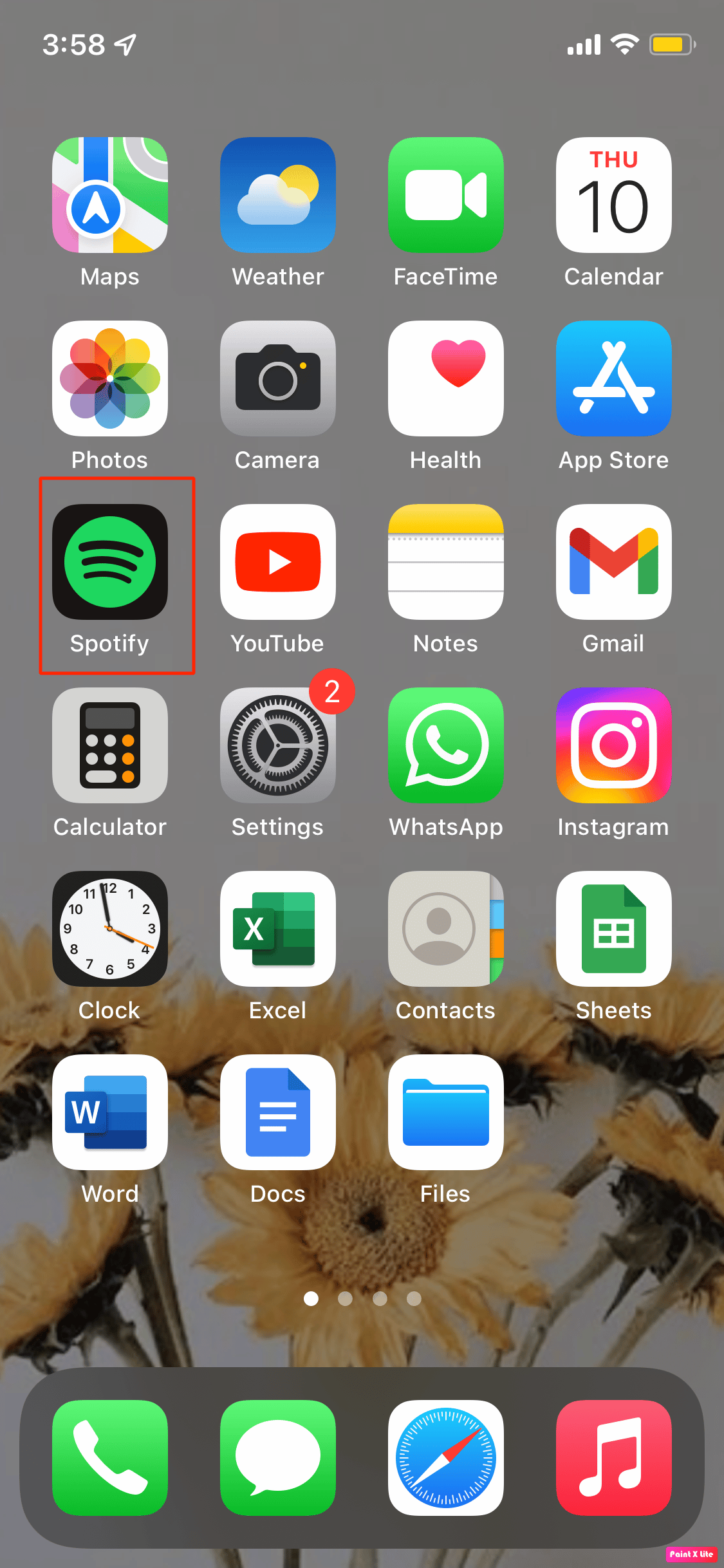 open spotify app