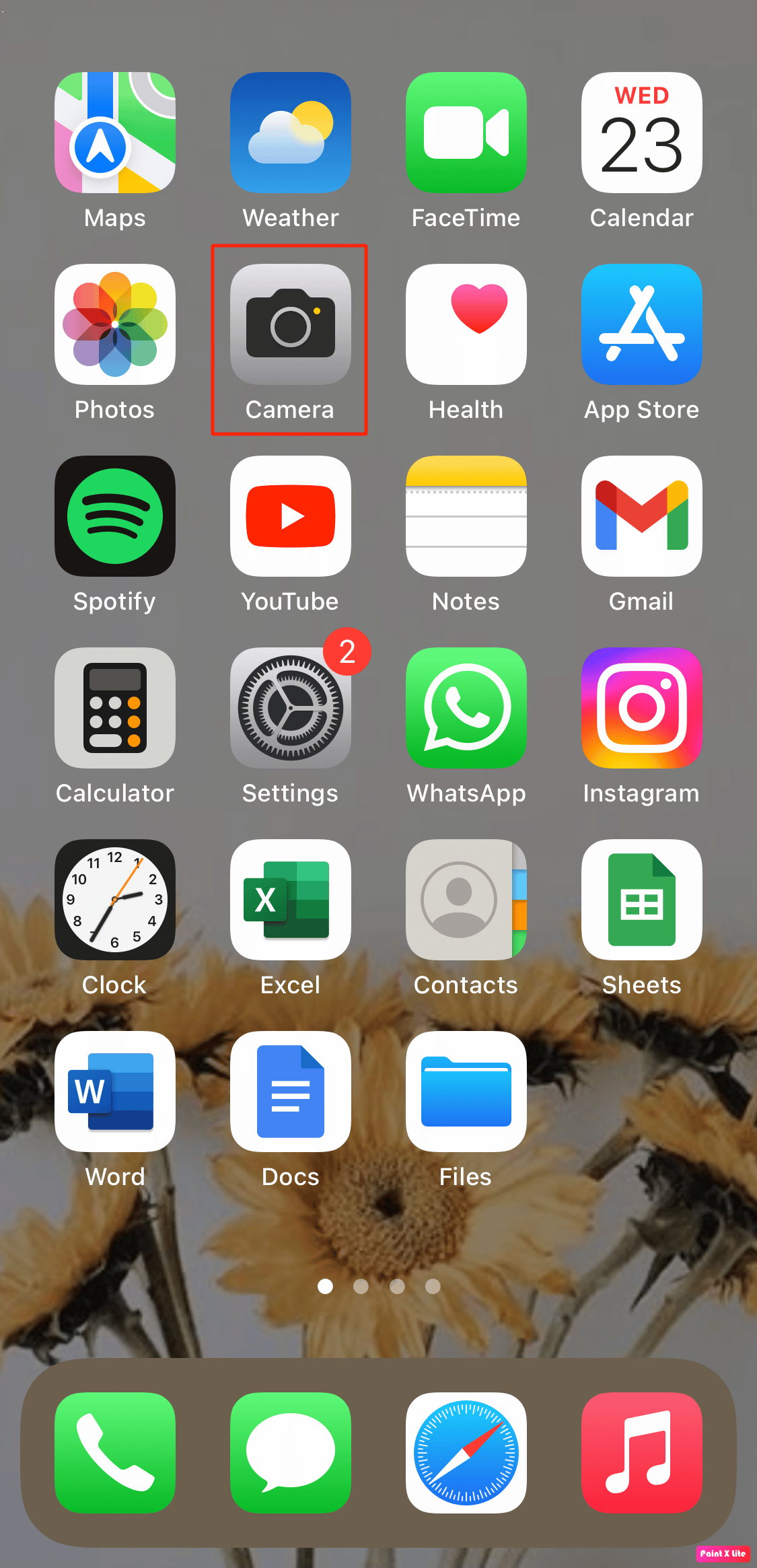 go to camera app. 12 Ways to Fix iPhone Flashlight Not Working
