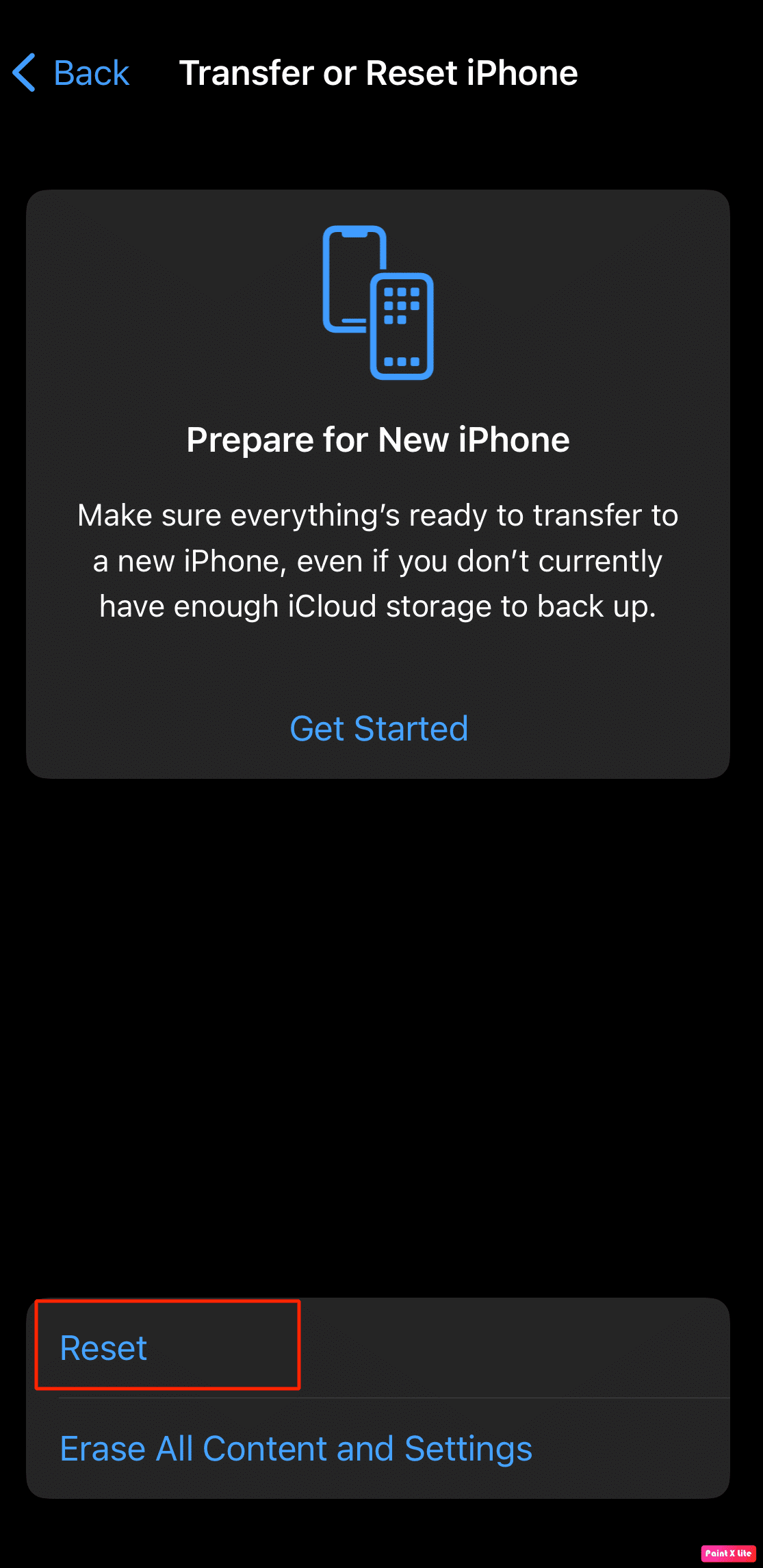 tap on reset. 12 Ways to Fix iPhone Flashlight Not Working