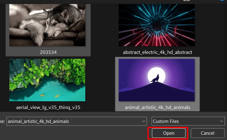 open