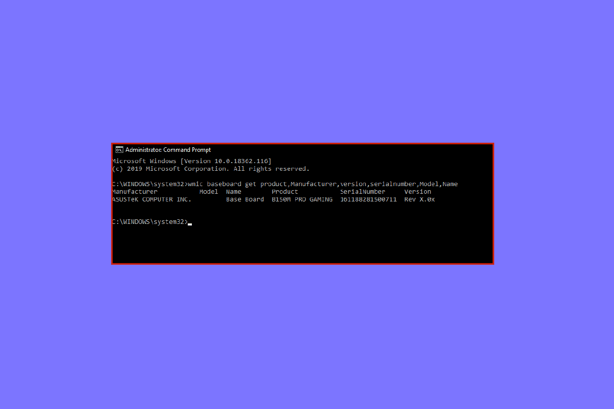 How to Check Motherboard Model in Windows 10