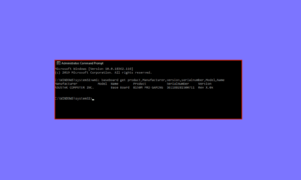 How to Check Motherboard Model in Windows 10
