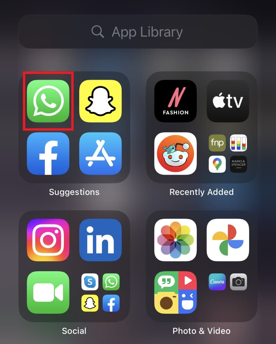 Launch WhatsApp 