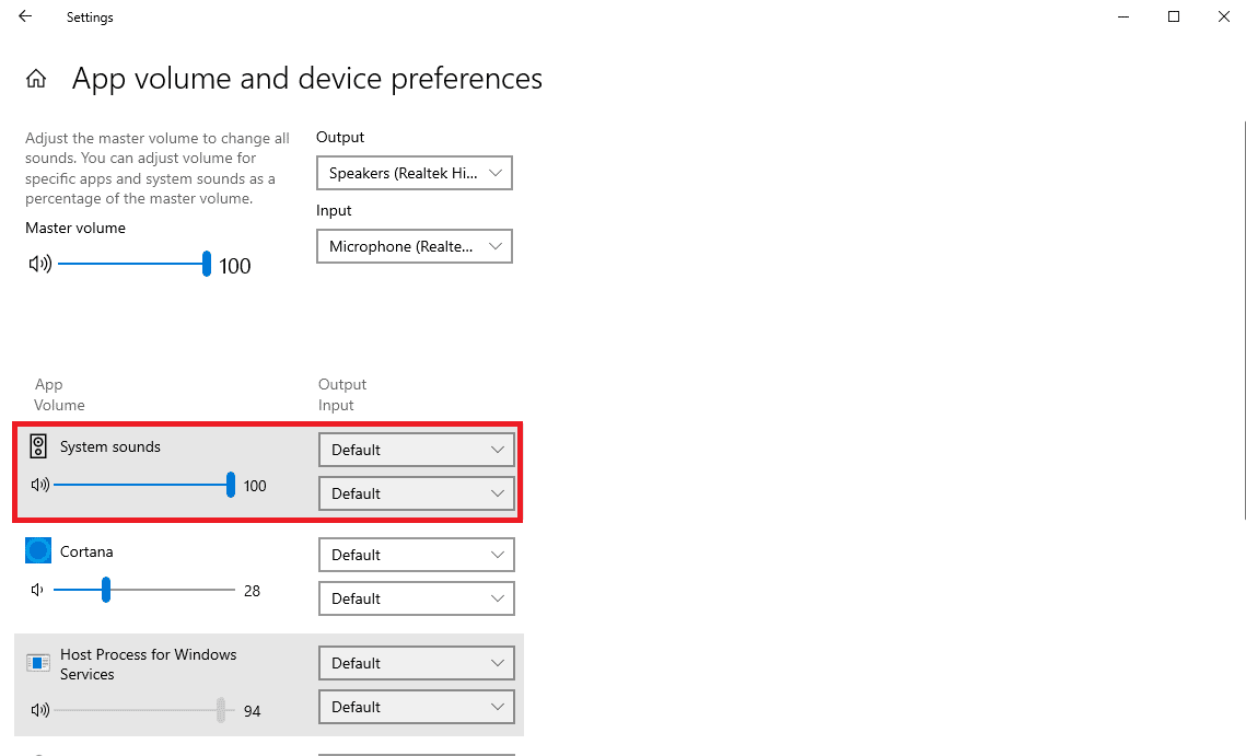 Make sure that the volume for System Sound is set at full or at 100. How to Stop Skype from Muting Other Sounds