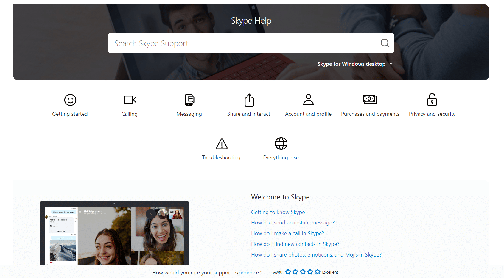 skype support