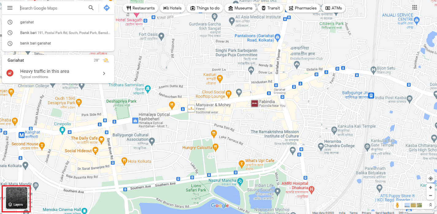 Layers box on Google Maps - How to Get Google Maps Topography Lines? 3