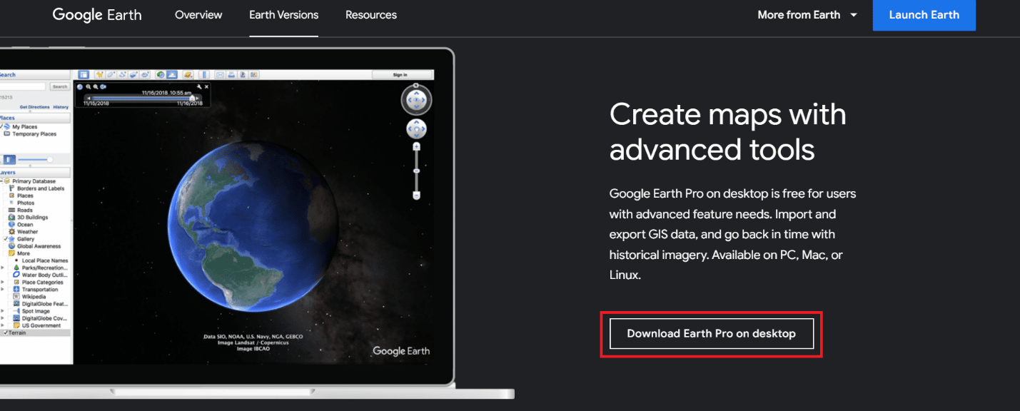 Download Google Earth Pro - How to Get Google Maps Topography Lines? 7