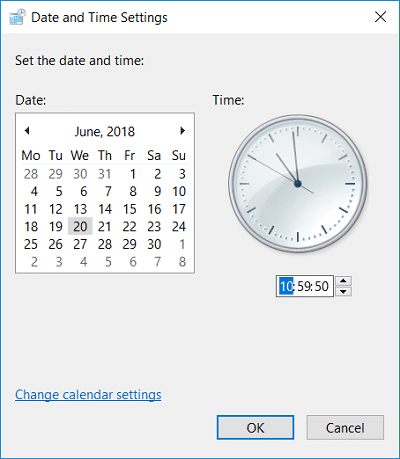 Check Date and Time Settings. Fix Facebook Business Page Too Many Redirects