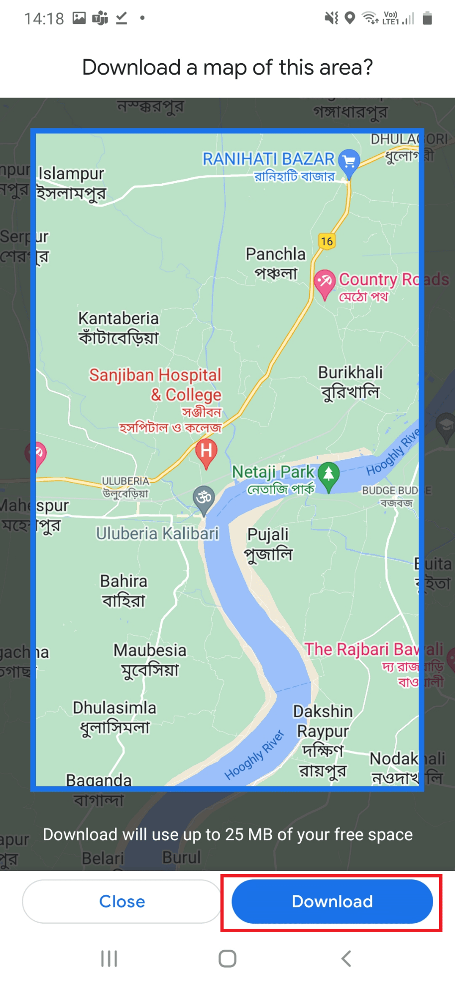 download map | How to Use GPS without Internet