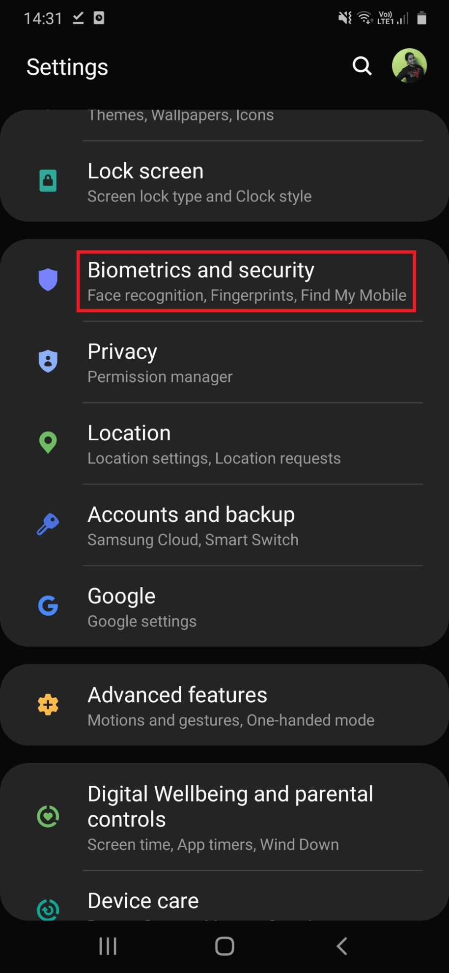 Select Biometrics and security