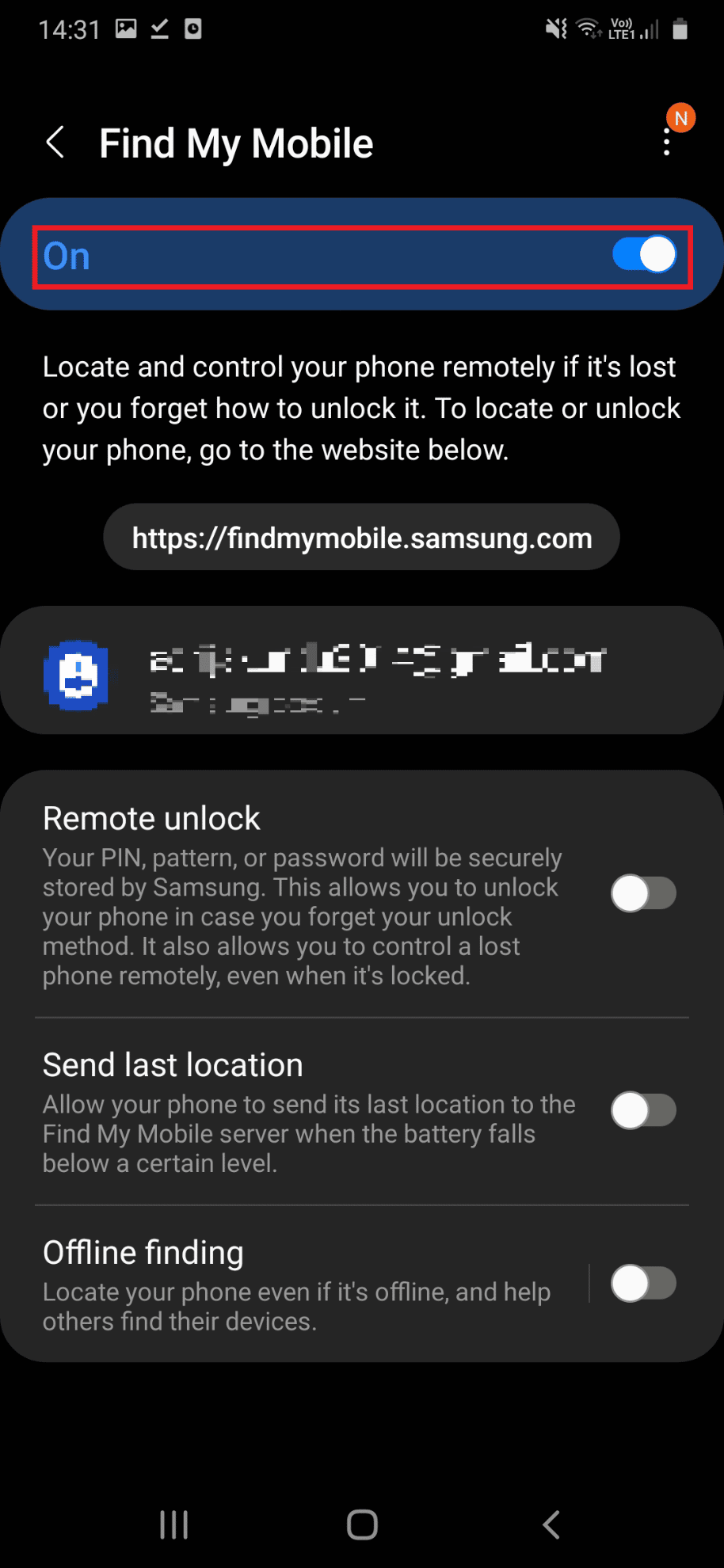 Toggle on the button | How to Use GPS without Internet