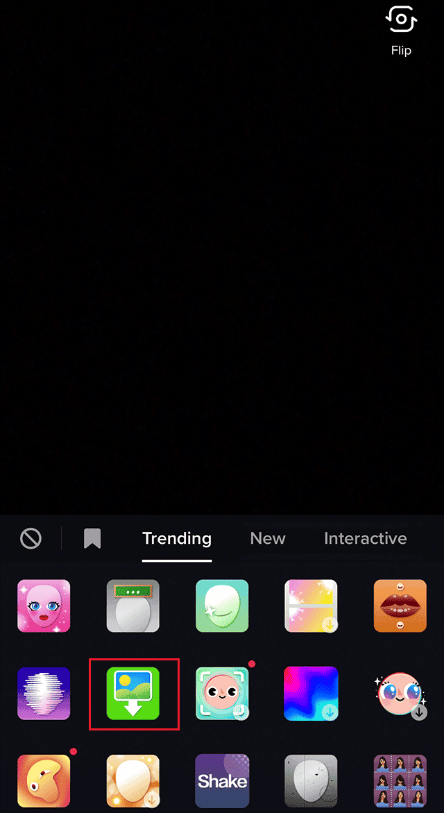 Tap on the image with an arrow icon | 