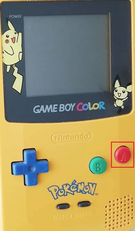 check the happiness level by facing Pikachu and pressing the A button on Gameboy