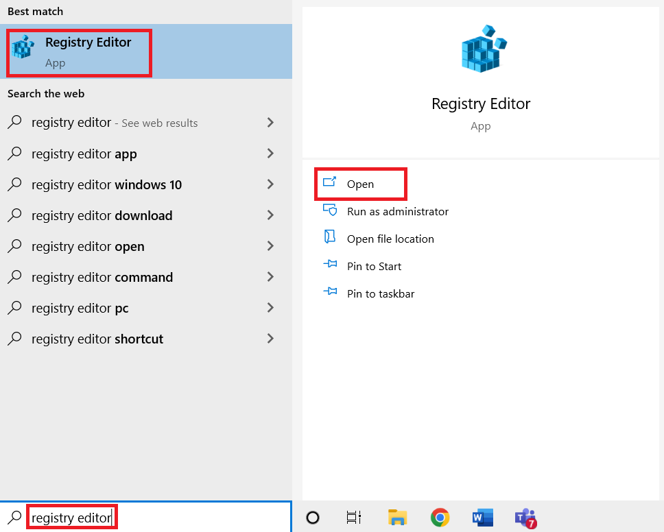 Hit the Windows key and type Registry editor and Click on Run as administrator. 12 Ways to Fix Google Chrome High CPU and Memory Usage on PC