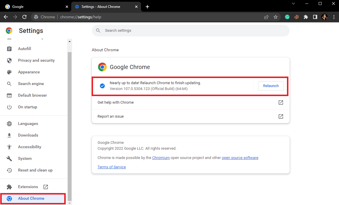 click on About Chrome and check for updates. 12 Ways to Fix Google Chrome High CPU and Memory Usage on PC