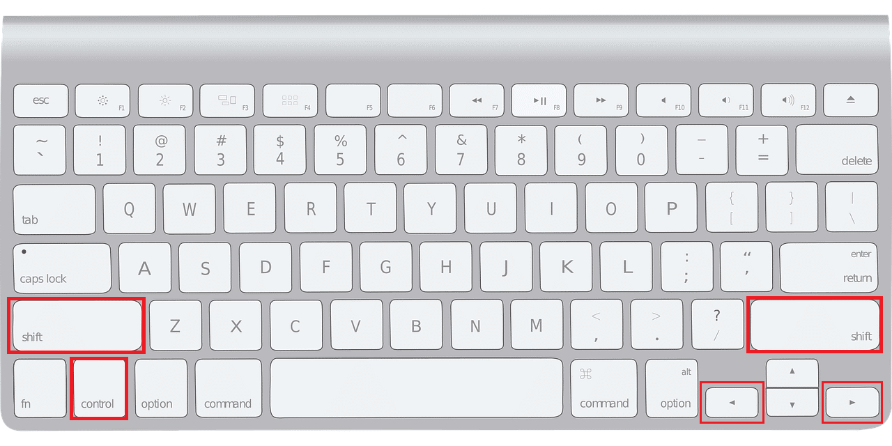 shortcuts that are used for typing backwards | flip text in Word
