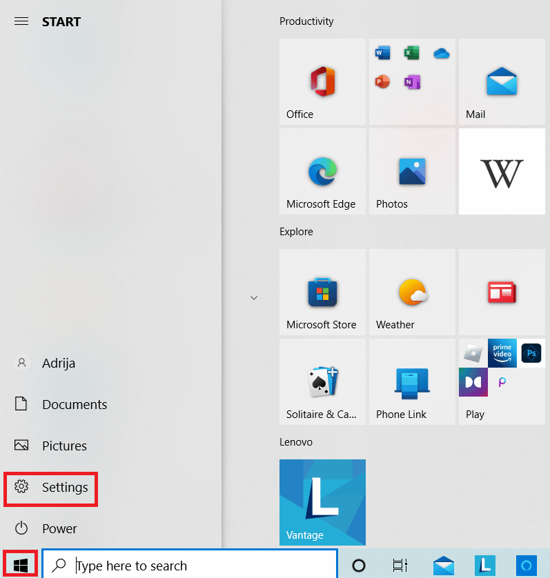 Press the Windows key, and then open Settings - How to Type Backwards in Keyboard?5