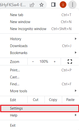 Select Settings | disable cache in Chrome developer tools
