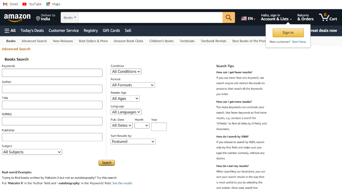  Amazon Advanced Book Search. 9 Ways to Find a Book Using a Vague Description