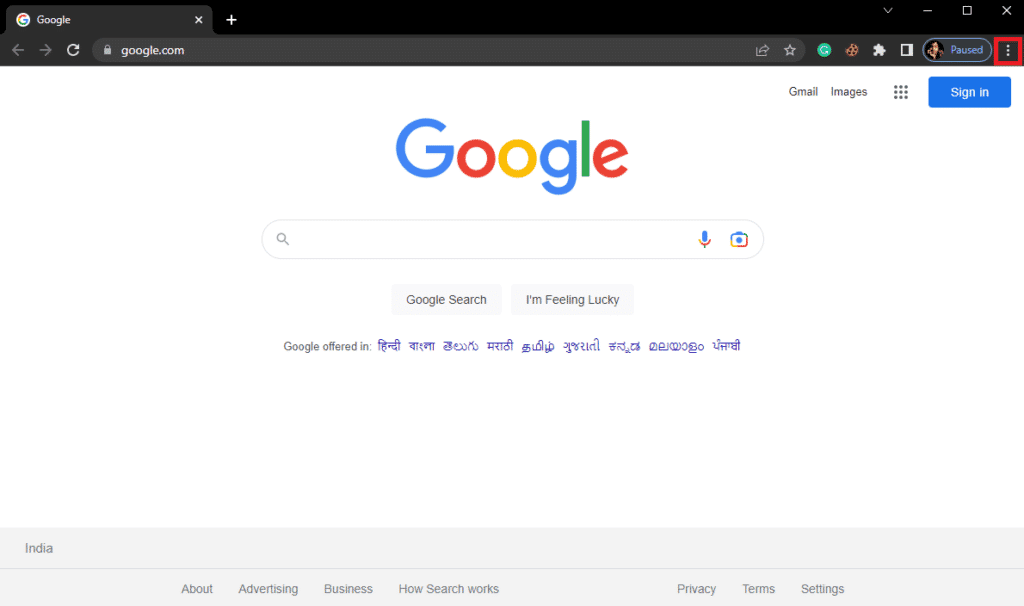 Click on the three-dotted icon 