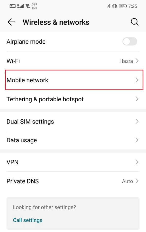 Check Internet Connection 
