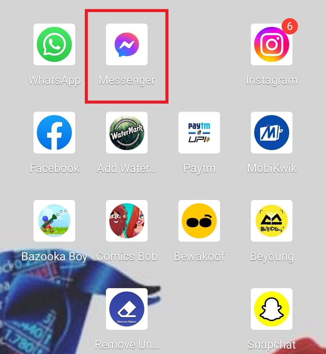 Launch Messenger app