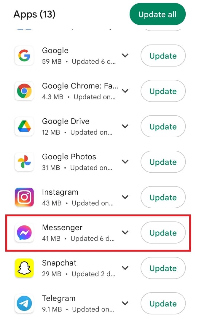 Select Messenger 