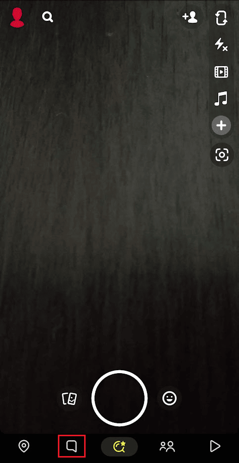 Tap on the Chat tab from the bottom bar