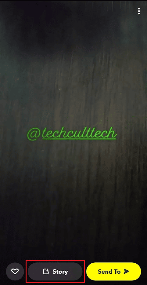 Tap on Story | How to Repost Instagram Videos on Snapchat Story