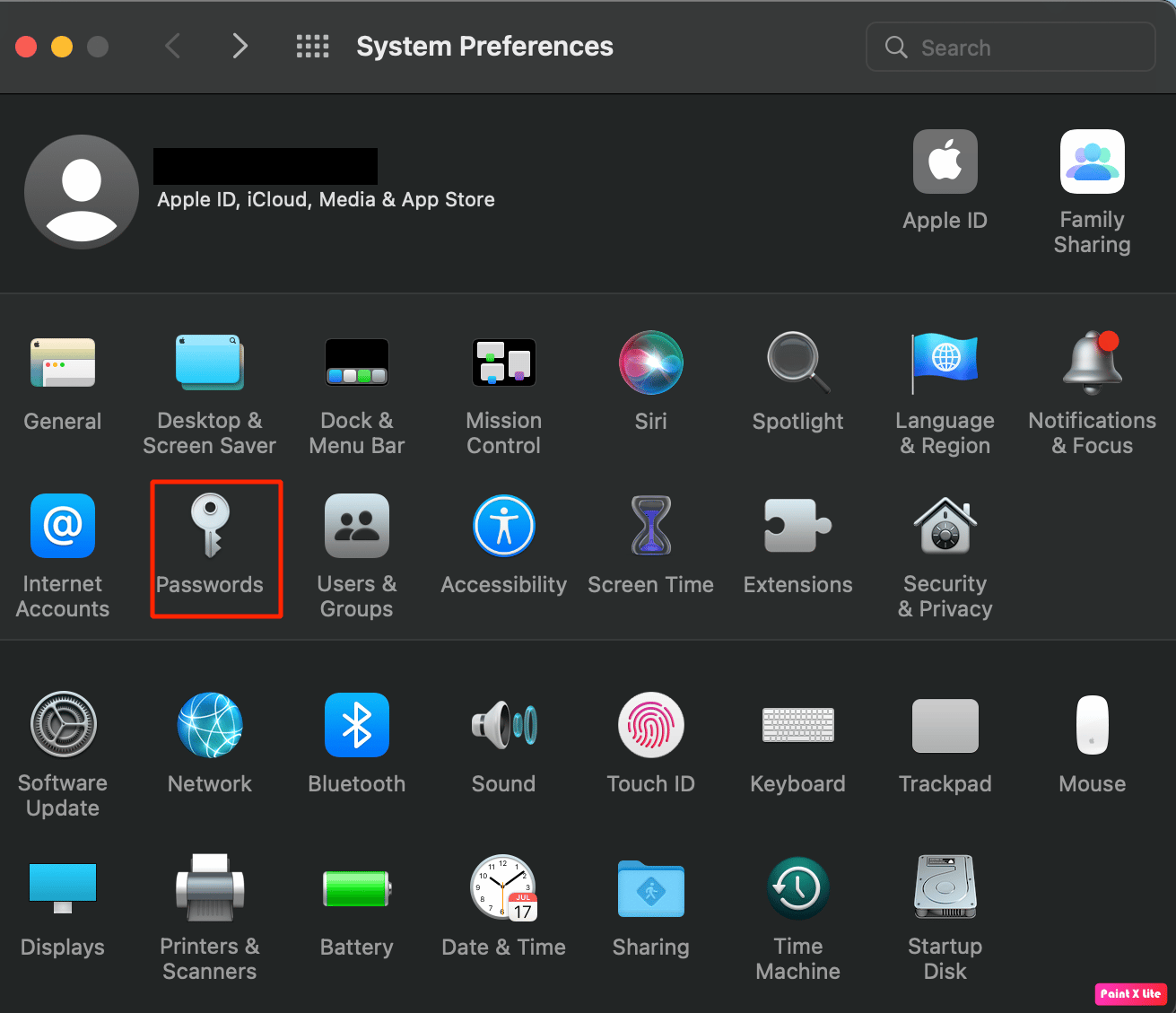 select passwords | Where to Find Passwords on Mac?