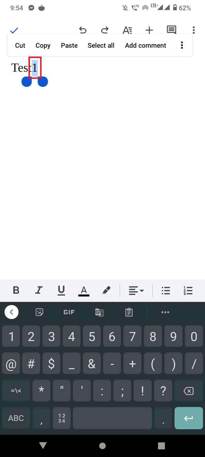highlight the text you wish to change to subscript or superscript