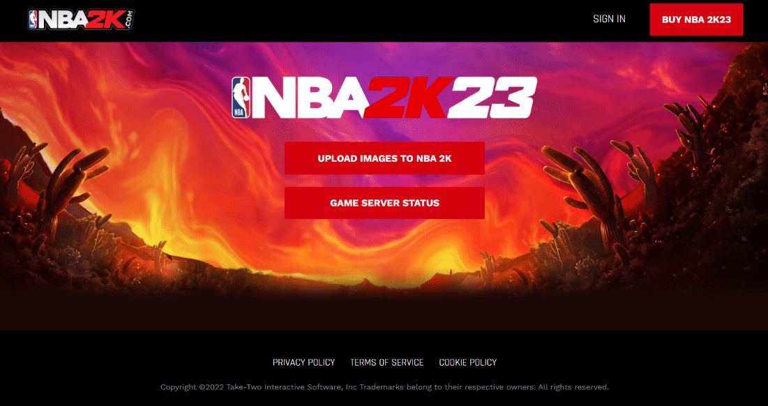Open NBA2K website. 7 Ways to Fix EFEAB30C NBA 2K17 Error Code