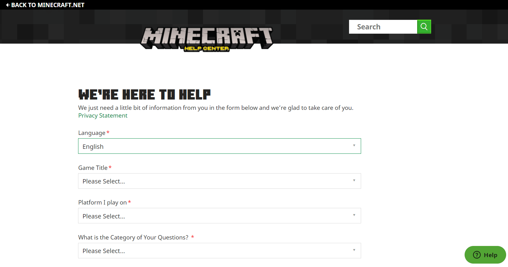 Minecraft help support page. 11 Ways to Fix Minecraft Error Code Deep Ocean