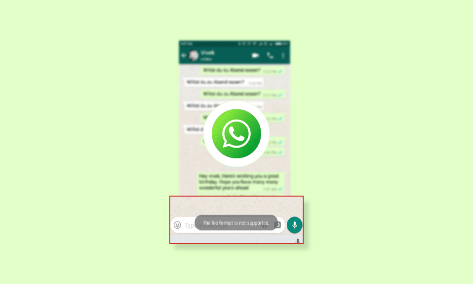 Fix WhatsApp File Format Not Supported on Android