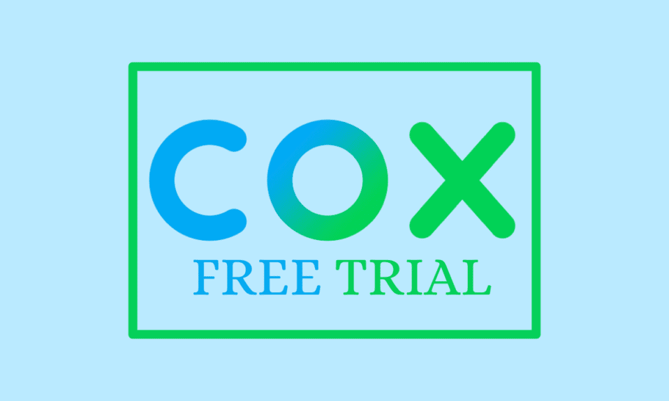 How to get cox free trial