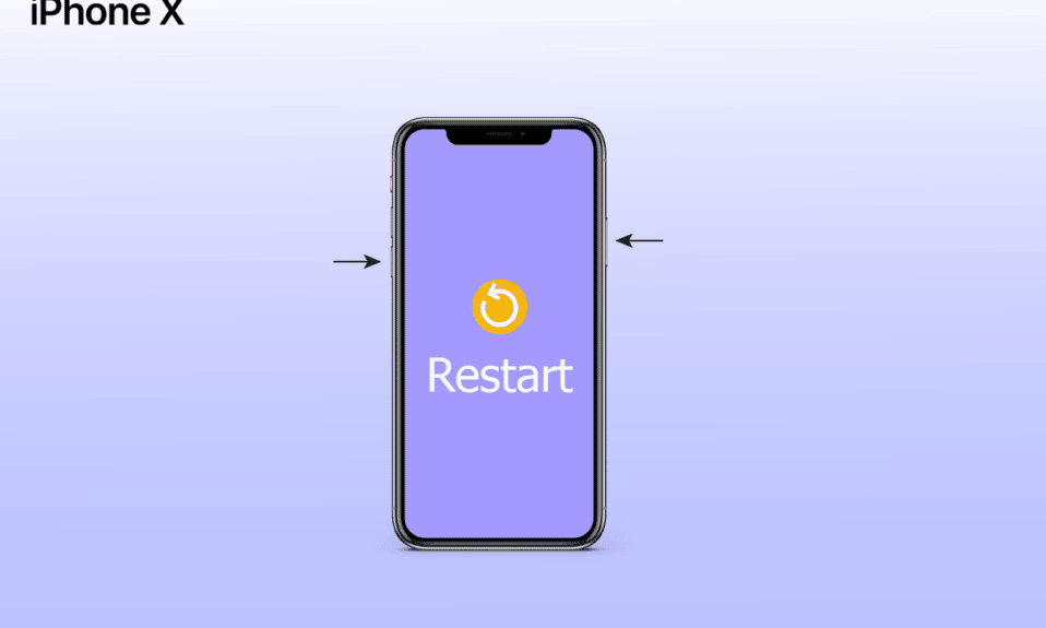 How to Restart iPhone X