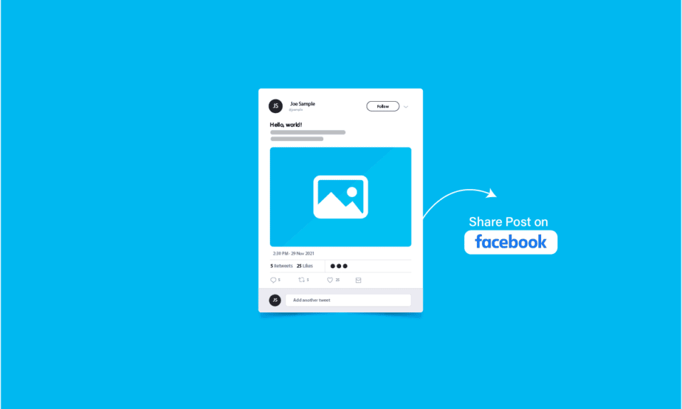 How to Share Twitter Post on Facebook